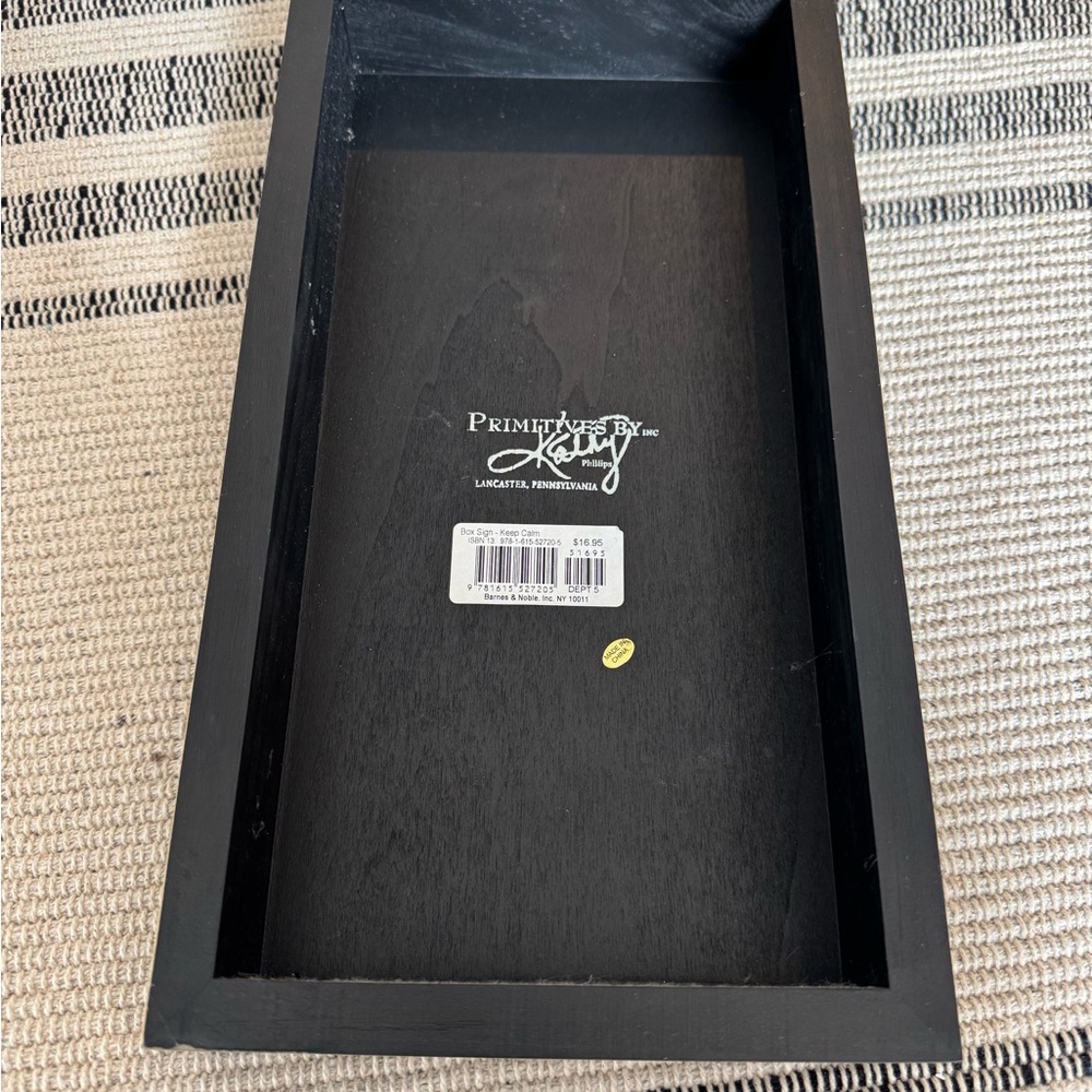 Woodblock Sign - Picture 2 of 2